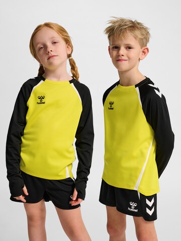 Sweat de sport 'Lead 2.0' Hummel en jaune : devant