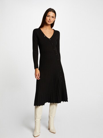 Morgan Трикотажное платье в Черный: спереди
