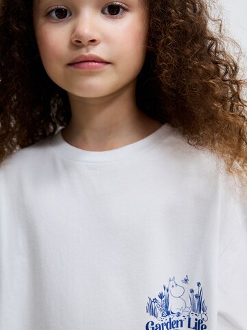Next T-shirt 'Moomin' i vit