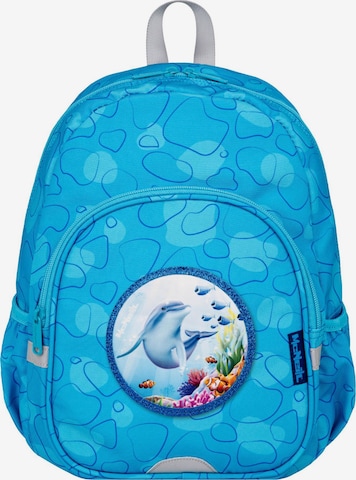 MCNEILL Backpack in Blue: front