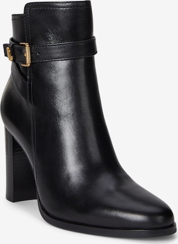 Bottines 'Brooke II' Lauren Ralph Lauren en noir : devant
