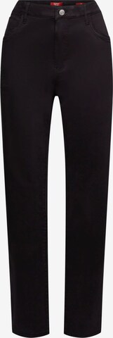 ESPRIT Slim fit Pants in Black: front