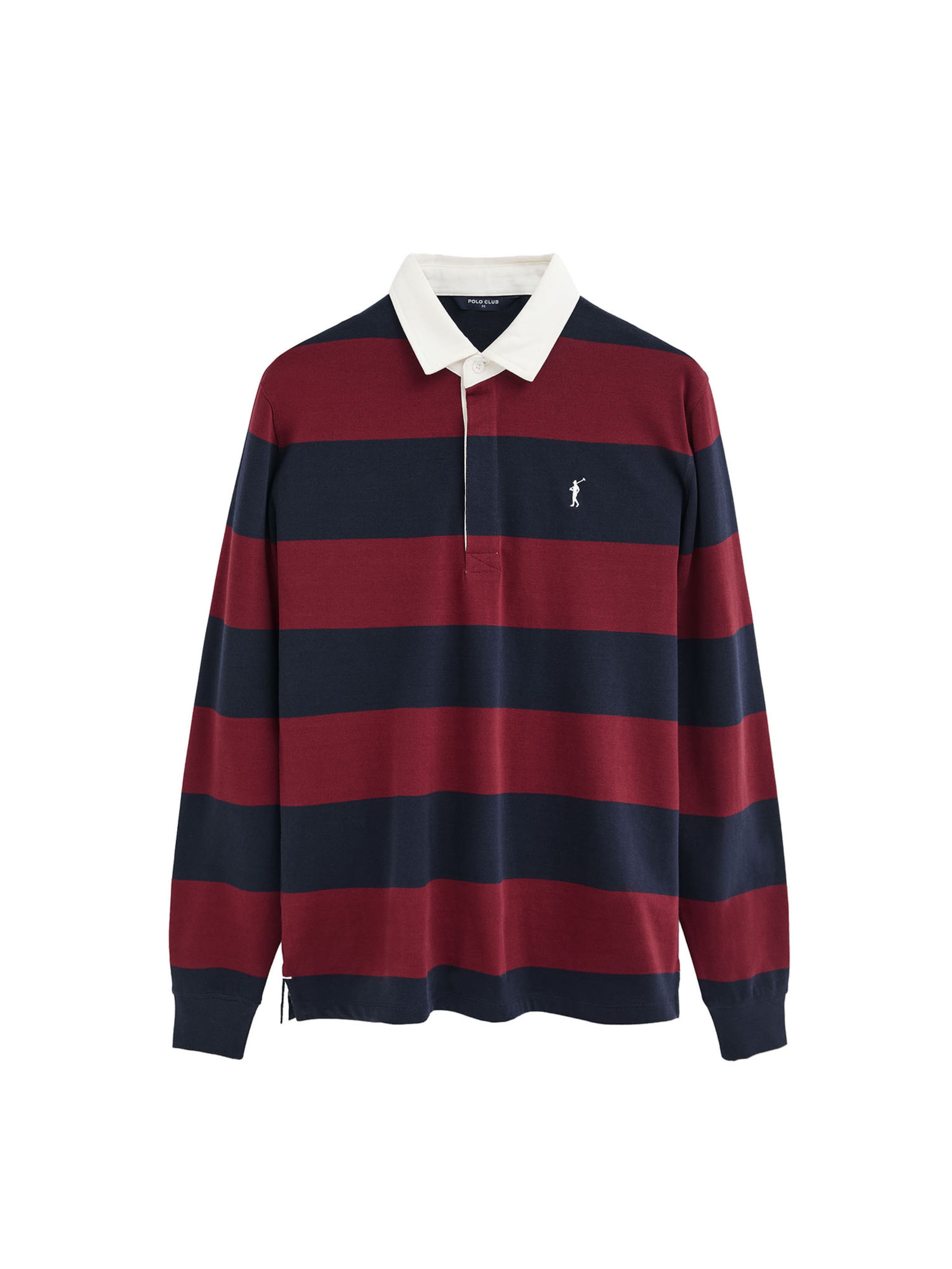 Polo Club Shirt in XXXL in Blue / Bordeaux / White, Item view