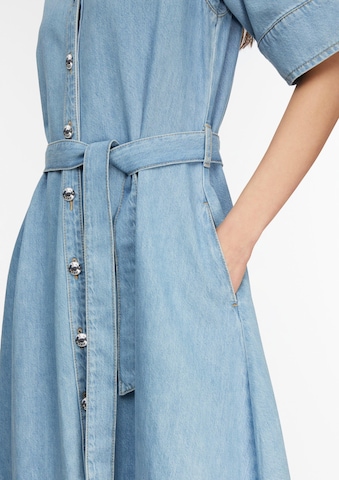 Rochie tip bluză de la COMMA pe albastru