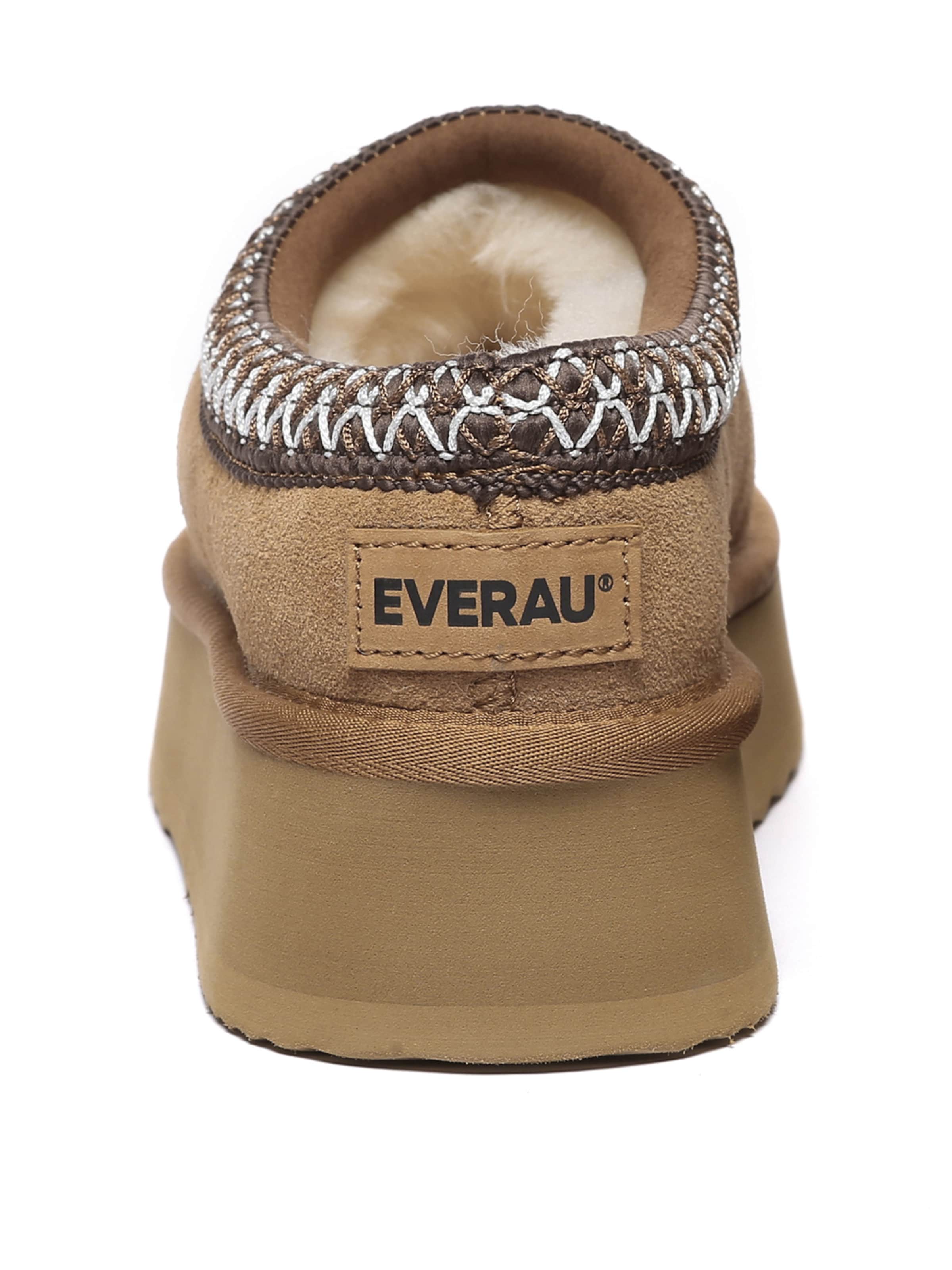 Everau Huisschoenen in Bruin