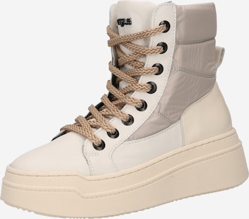 MJUS حذاء كاحل برباط 'LIBO' بـ أبيض: الأمام