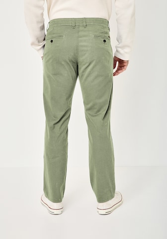 REDPOINT Slimfit Chinohose in Grün