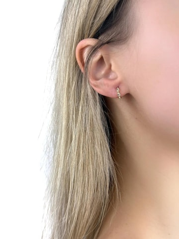 MUSE of my own Ohrringe 'Navette Huggies'‌‌‌‌‌‌‌ in Gold