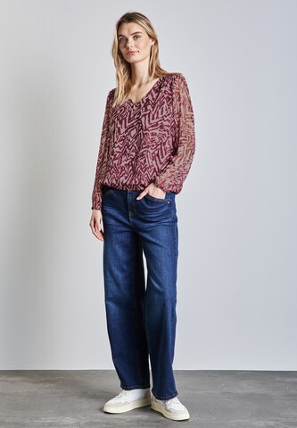 STREET ONE Bluse in Rot