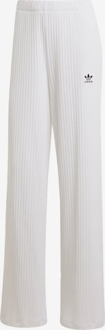 Pantalon 'Essentials' ADIDAS ORIGINALS en blanc : devant