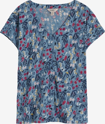 Seasalt Cornwall Bluse 'Studio Glass' in Blau: Vorderseite