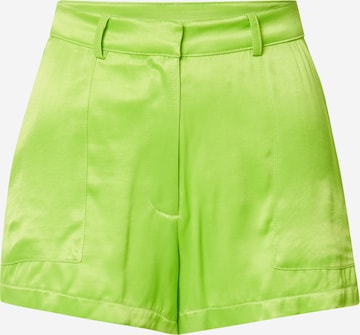 Regular Pantalon Tally Weijl en vert : devant