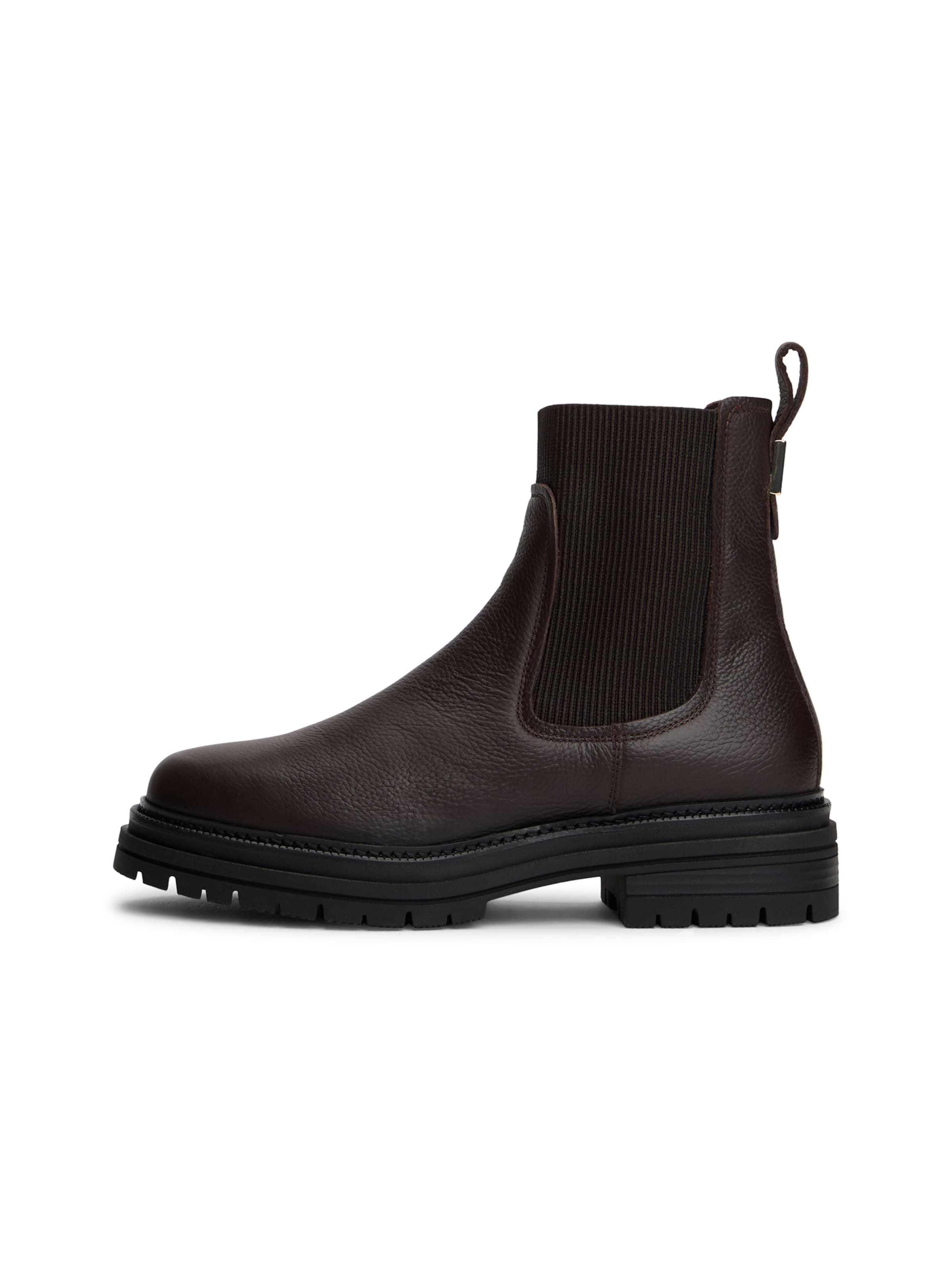 TOMMY HILFIGER Chelsea boots in Bruin: voorkant