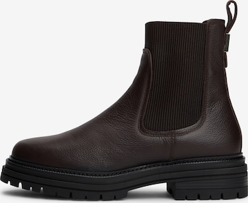 Chelsea Boots TOMMY HILFIGER en marron : devant