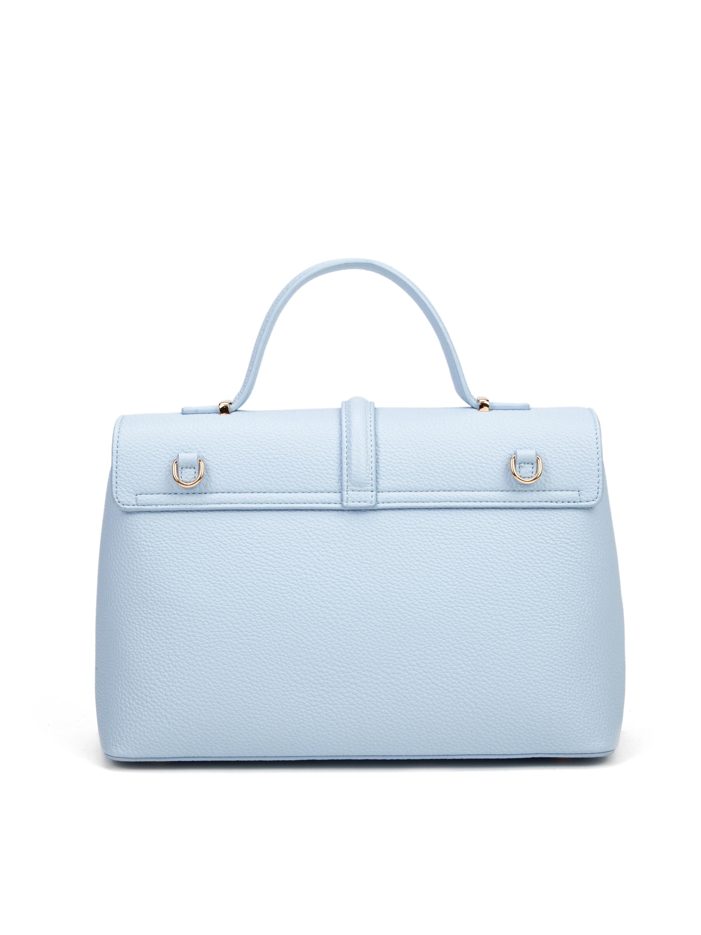 Borsa a mano 'Borsa a Mano Donna Pelle Vegana PU con Girello e Tracolla Rimovibile' di Diana&Co. in blu