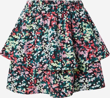 The Frolic Skirt 'MEADOW' in Green: front