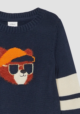 s.Oliver Pullover in Blau