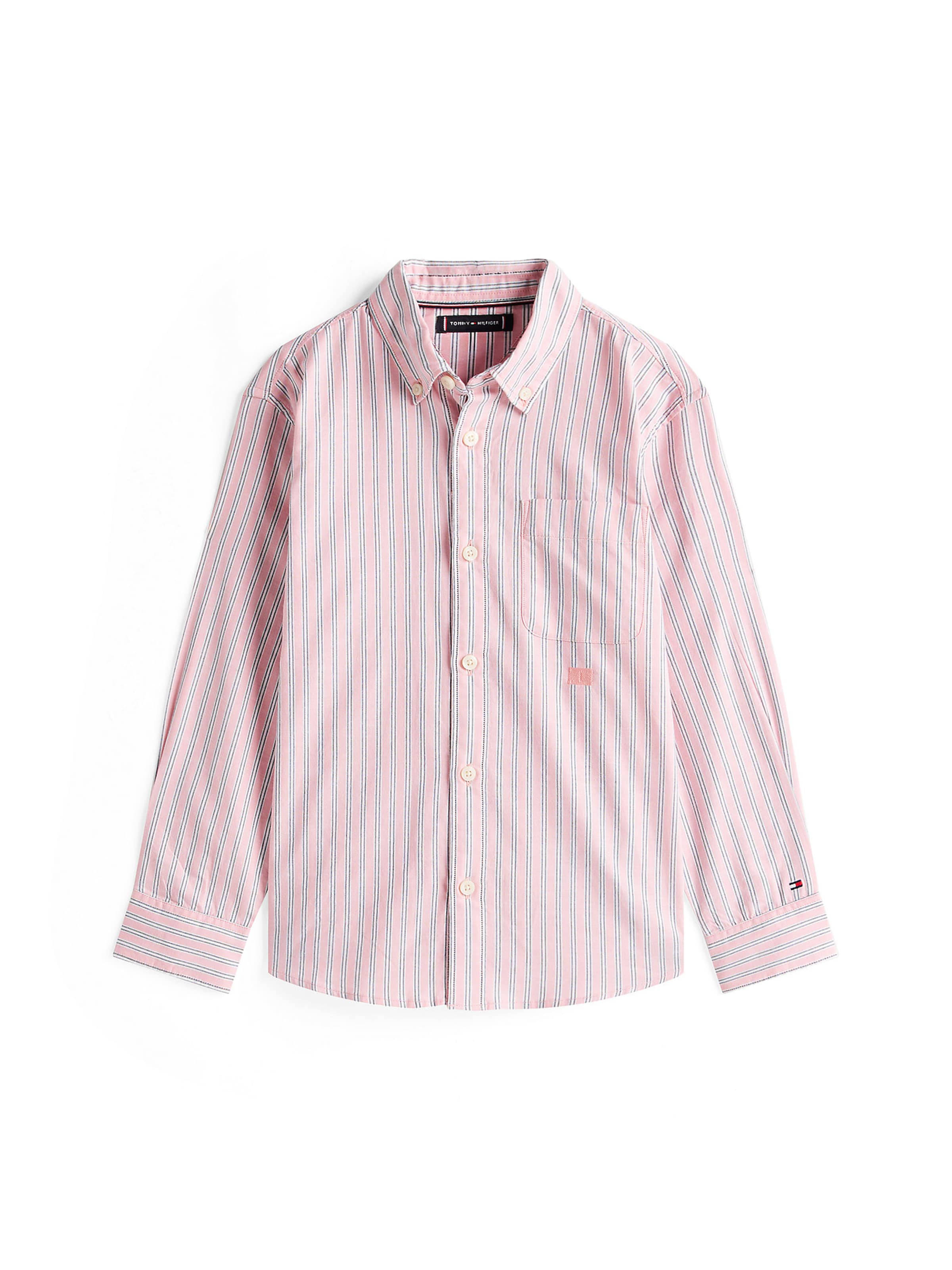 TOMMY HILFIGER Regular fit Button up shirt in Pink: front