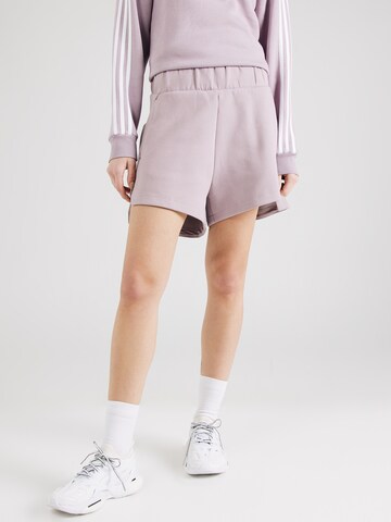 ADIDAS SPORTSWEAR Lużny krój Spodnie sportowe 'Z.N.E.' w kolorze fioletowy: przód