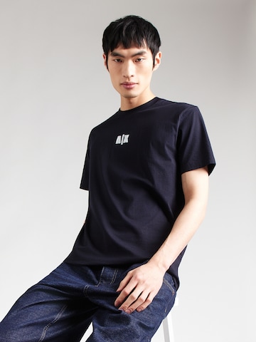 ARMANI EXCHANGE Tričko - Modrá