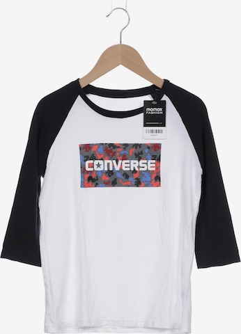 CONVERSE Top & Shirt in XXS in White: front