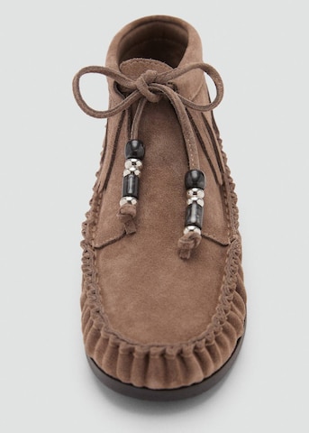MANGO TEEN Stiefelette in Braun