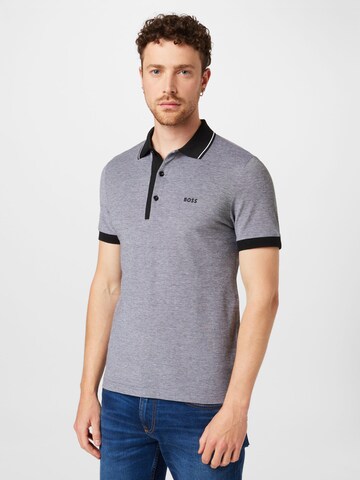 T-Shirt 'Paule 4' BOSS en gris : devant