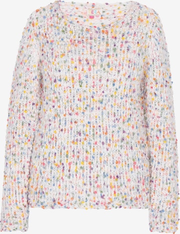 IZIA Pullover in Weiß: Vorderseite