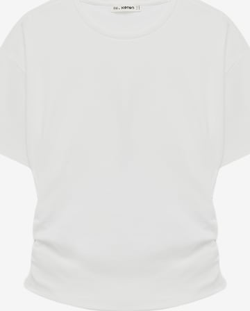 Koton Shirt in Beige: voorkant