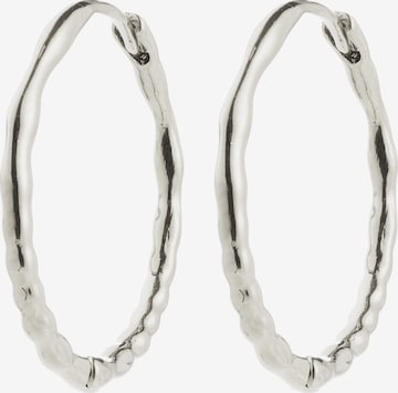 sidabrinė Pilgrim Auskarai 'Between': priekis