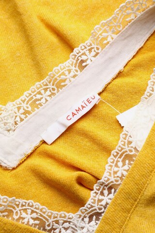 Camaïeu Sweater & Cardigan in S in Yellow