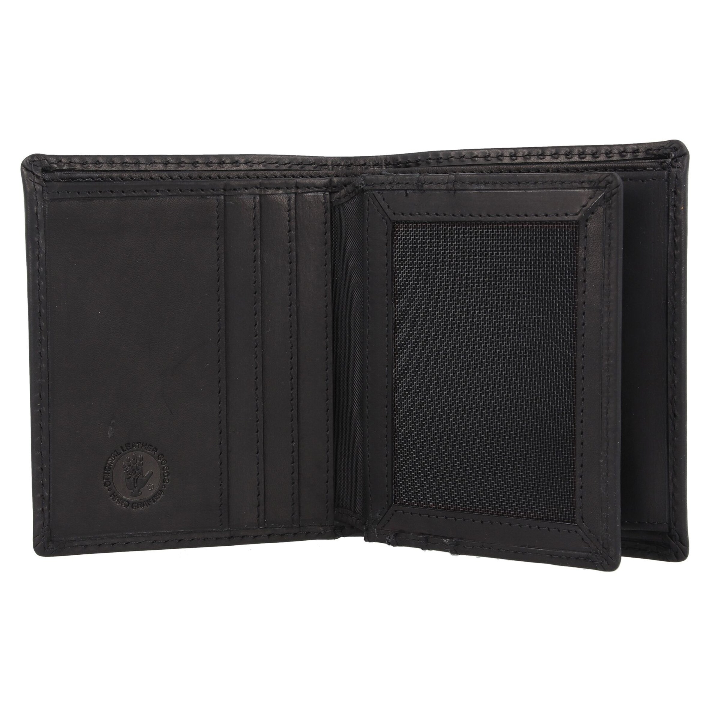 GREENBURRY Wallet 'Pure Black' in Black