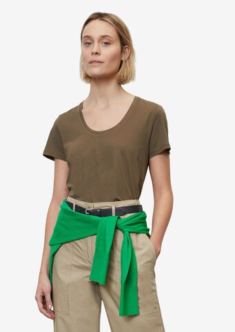 T-shirt Marc O'Polo en vert : devant