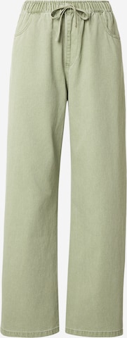 žalia ROXY Laisvas Sportinės kelnės 'SALTWATERCOLORM': priekis