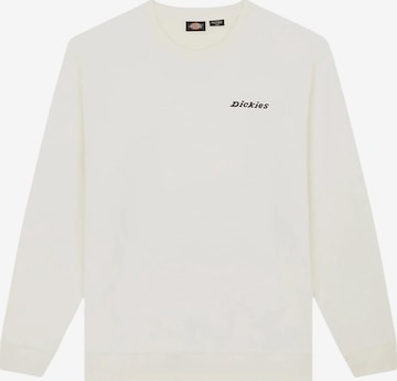 DICKIES Sweatshirt 'LORETTO' in Weiß: Vorderseite