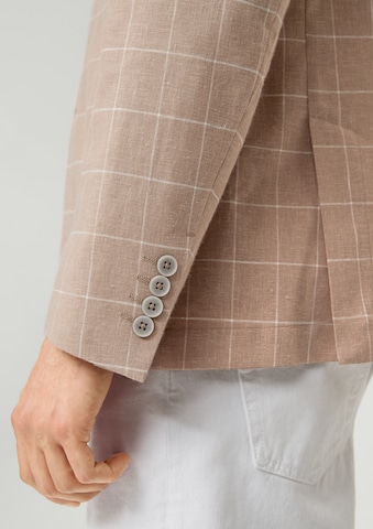 Coupe regular Veste de costume s.Oliver en beige