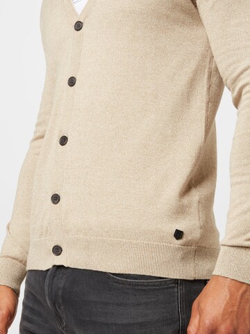 JACK & JONES Strickjacke 'DALLAS' in Beige