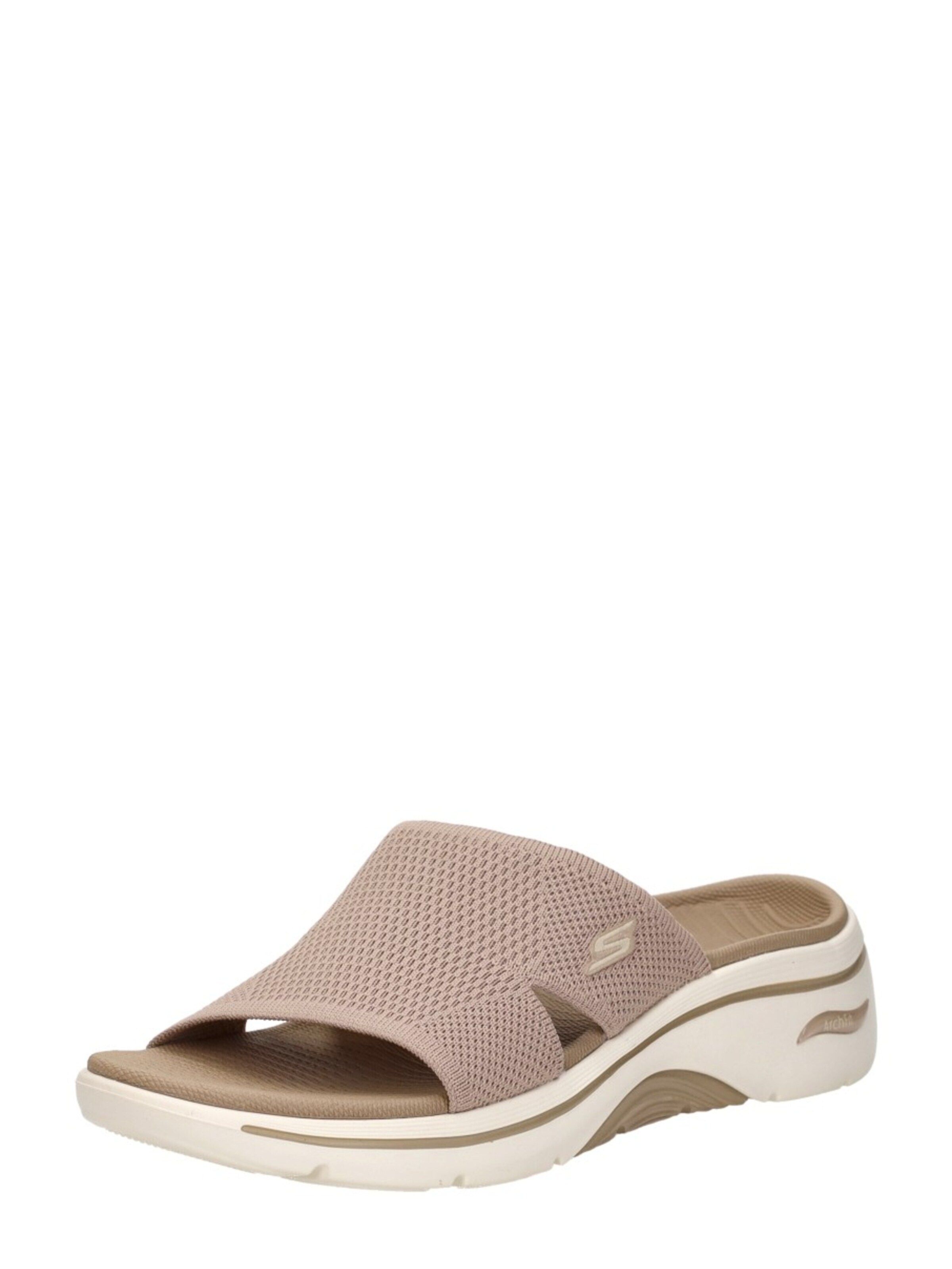 Mule 'Go Walk Arch Fit 2.0' SKECHERS en beige : devant