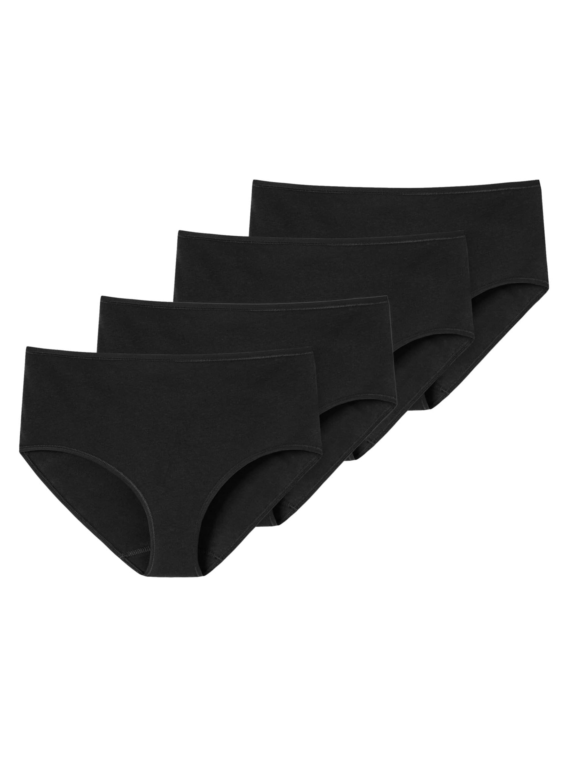 SCHIESSER Panty '95/5 Cotton' in Black: front
