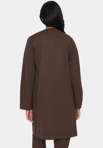 SAINT TROPEZ Gebreid vest 'Kila' in Bruin