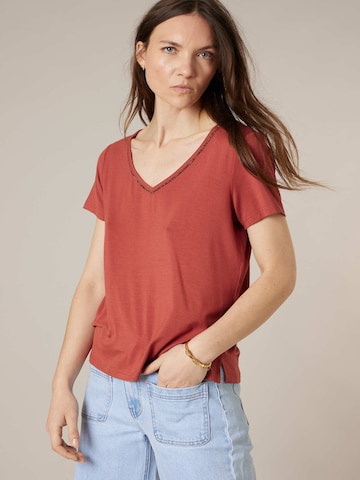 T-shirt 'Casa' Deeluxe en rouge : devant