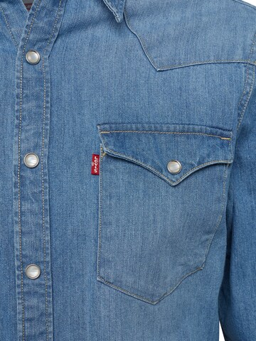 LEVI'S ® Regular fit Overhemd 'Barstow Western' in Blauw