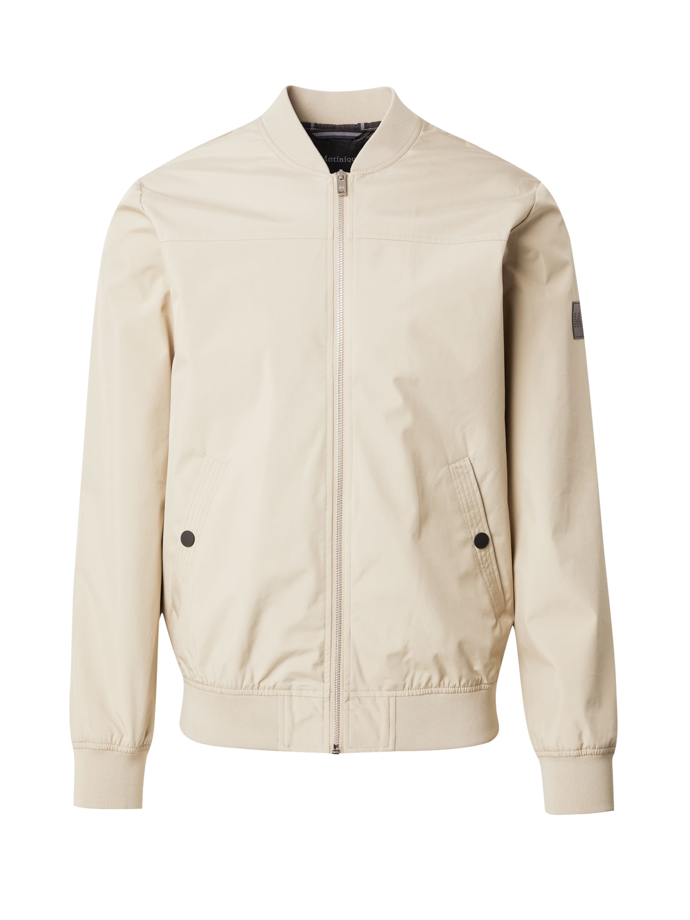 Matinique Between-Season Jacket 'Clay' in Beige: front