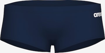 ARENA Athletic Swim Trunks in Blue: front
