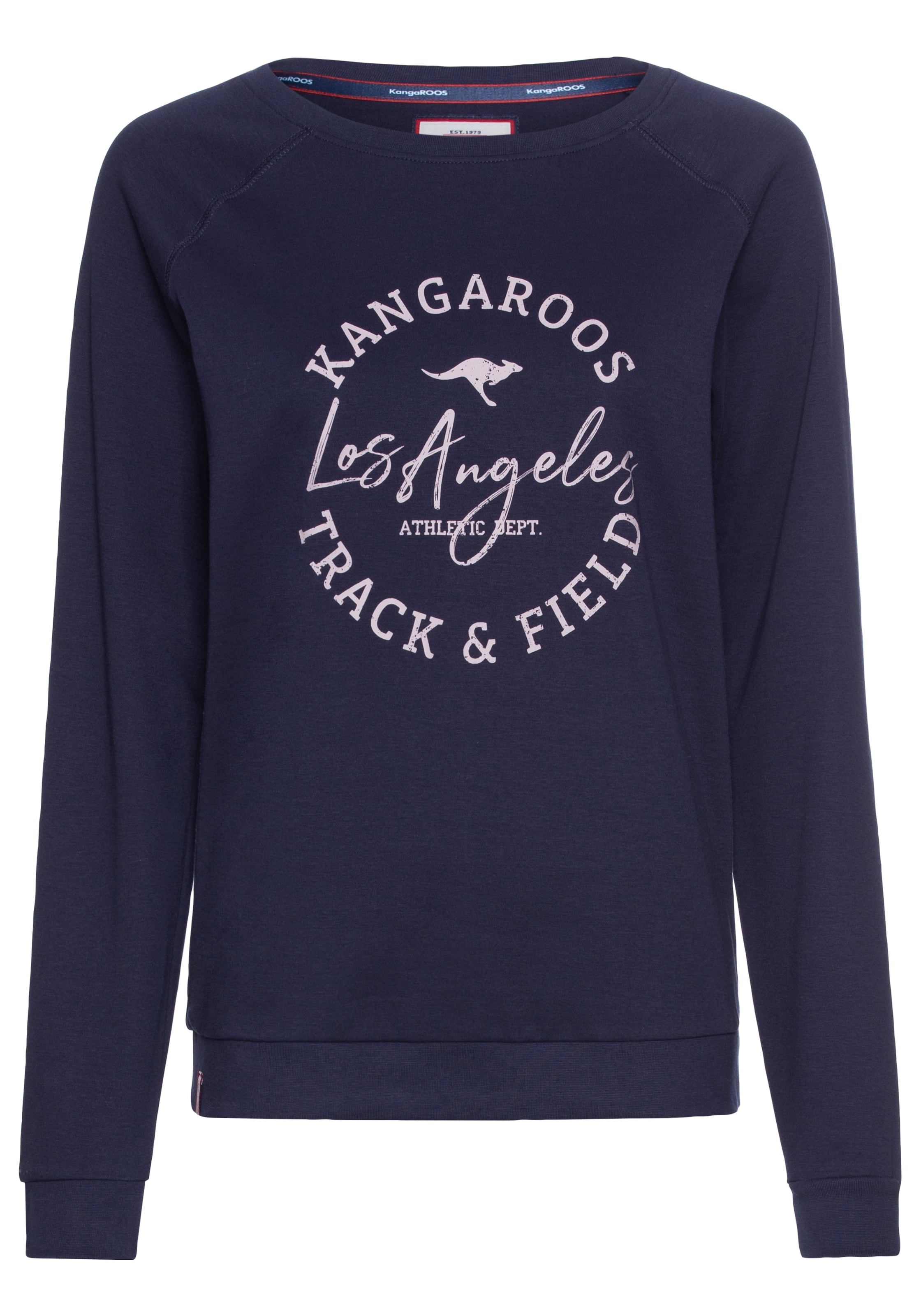 KangaROOS Sweatshirt in Blue: front