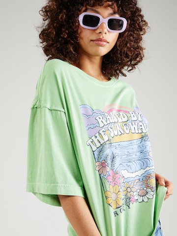 ROXY Shirt 'SWEETSHINE' in Groen