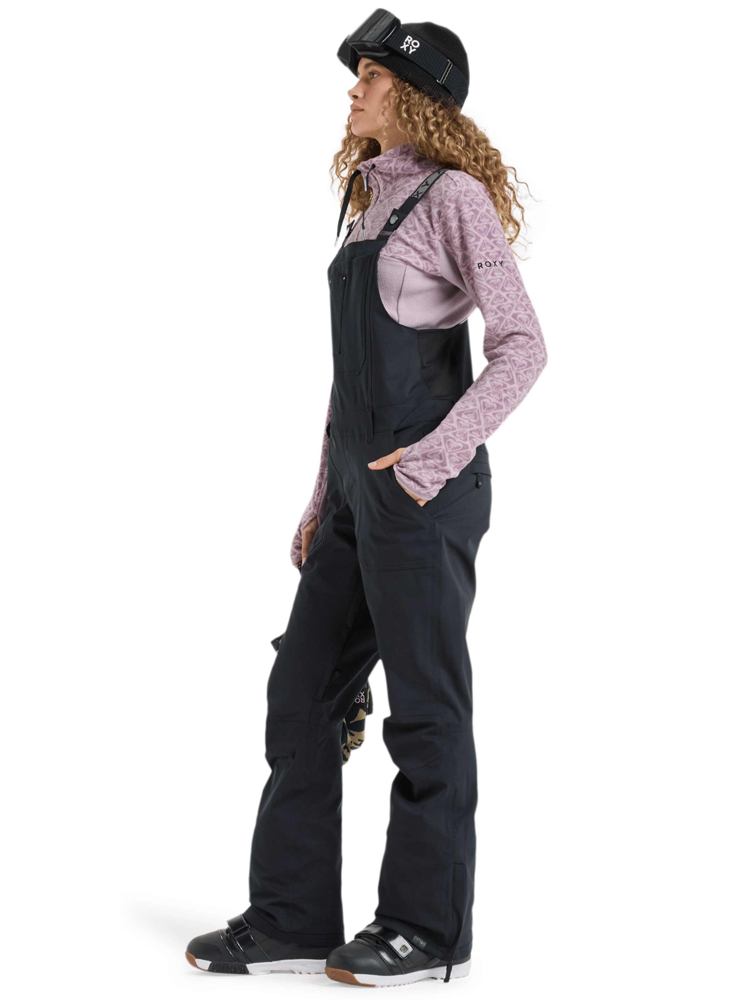 ROXY Regular Outdoorhose in Schwarz