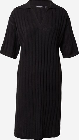 BRAVE SOUL Úpletové šaty – černá: přední strana