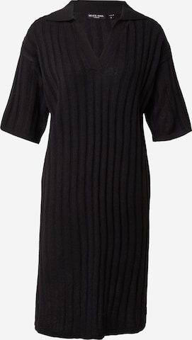 BRAVE SOUL Knitted dress in Black: front