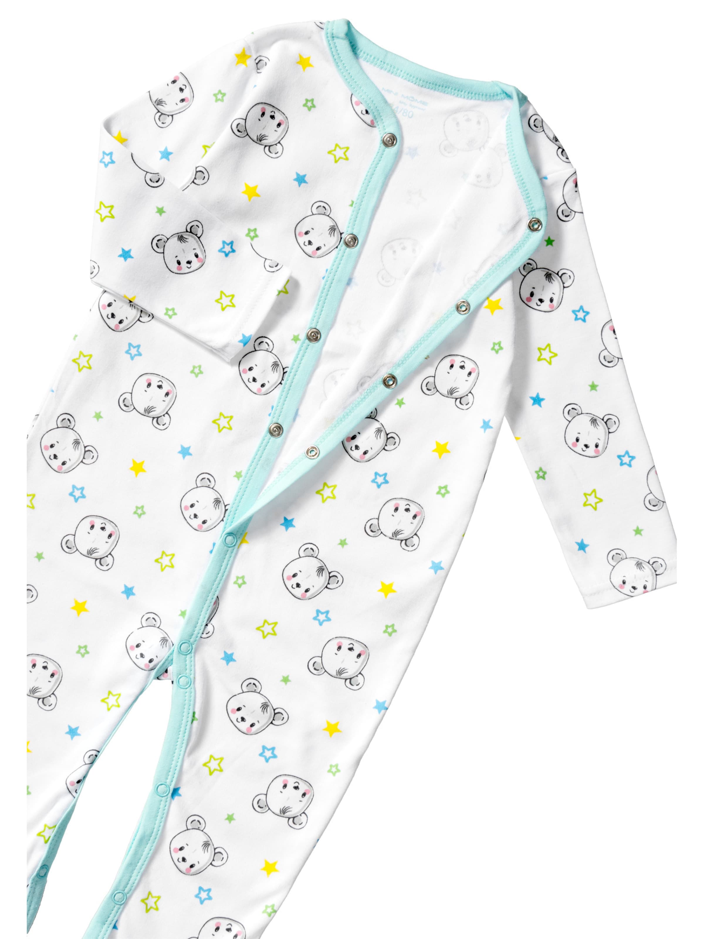 aptex Romper/Bodysuit in White